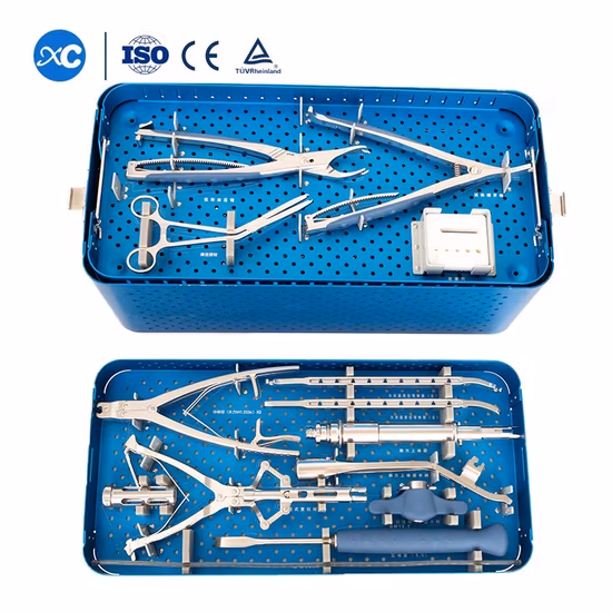 Orthopedic Surgical Equipment Series Spine Surgery Spinal System Pedicle Screw Instrument Tools Set